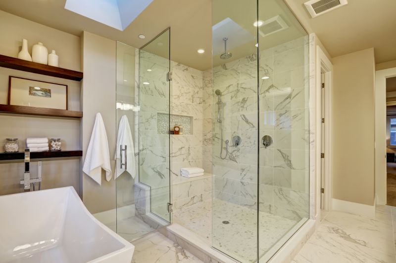 Contemporary Shower Space